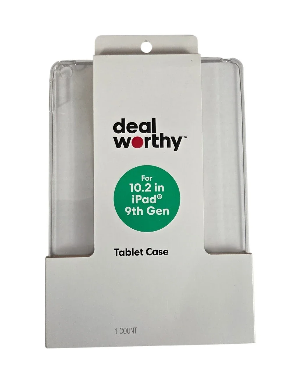 🔥4/$20 Deal Worthy iPad Tablet Case NEW -Clear -For 10.2 Inch iPad 9th Gen